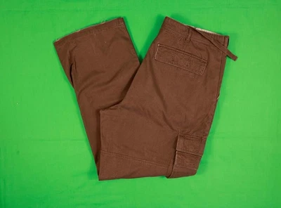 Pantalones cargo vintage Y2K State Property marrón 38x34 Rocawear hip hop militar Foto 1 de 4
