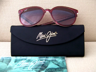 *Nuevo* Gafas de sol polarizadas MAUI JIM MEHANA cristal frambuesa y rosa ~ RS866-09 Foto 1 de 4