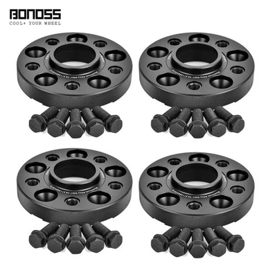 5 Bolt Wheel Spacers 5x112 Bore 57 25mm 4Pc for Audi TT TTS TTRS Q2 Q3 RS R8 RS4 — 第 1/4 张图片