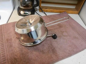 FOLEY 2 Qt. Food Mill Ricer Masher Stainless Steel NO SIGNS OF USE! - Picture 1 of 2