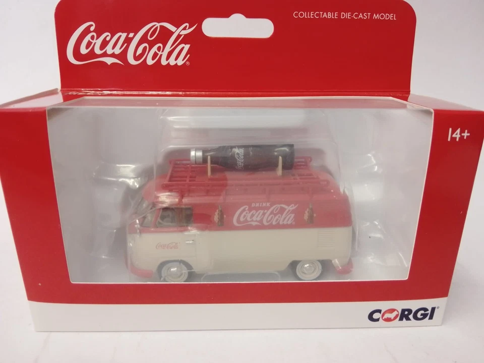Corgi Coca Cola Coke Volkswagen type 2 T1 Campervan giant bottle 1/43 CC02740