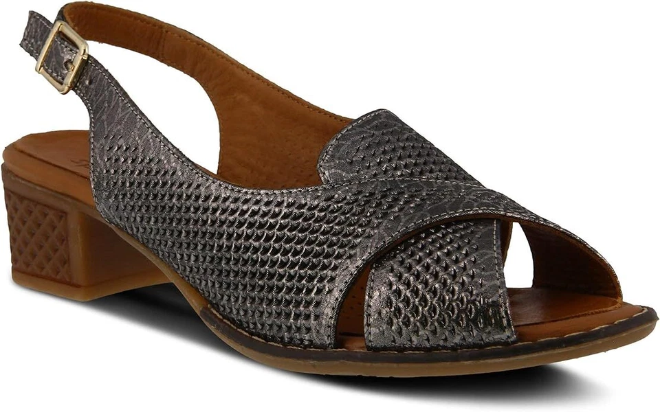 Spring Step Women's Akala Leather Slingback Sandal - Image 1 of 4