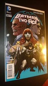 NEW 52 Batman And Robin Two Face #24 DC comics Fine/VF - Picture 1 of 6