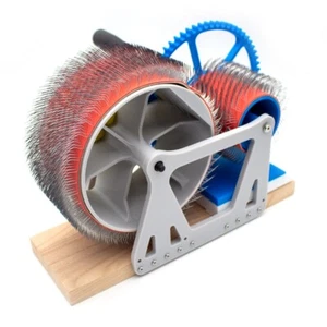 DIY Hand-Cranked Wool Combing Machine Hand-Combing Wool Felt-Making Tools - Picture 1 of 5