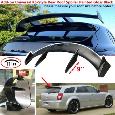 FITS 2005-2008 DODGE MAGNUM REAR ROOF AIRPLANE LIP SPOILER WING 51.4'' UNIVERSAL Foto 1 de 4