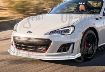 Kit de carrocería de parachoques delantero pintado blanco estilo CS para Subaru BRZ 17-20 labio de alerón Foto 1 de 4