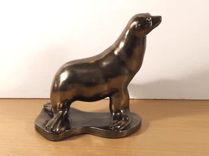 Estatuilla de colección Crosa 2002 sello resina efecto bronce estatua escultura - Imagen 1 de 13