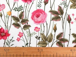 Dekostoff bedruckt, Loneta, Blumenwiese, Naturfarbe Hell / Bunt, 140 cm - Bild 1 von 4