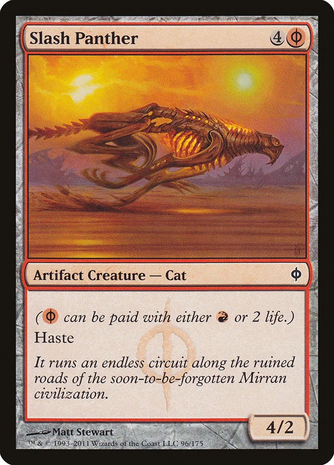 Slash Panther [New Phyrexia] Magic MTG - Image 1 of 1