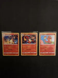 Charizard 025/185, Charmeleon 024/185, Charmander 023/185 Vivid Voltage Set of 3 - Picture 1 of 2