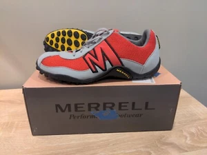  Merrell Sprint Blast rot grau Sneaker Schuhe Medium 8 Herren 10367 neu im Karton Air  - Bild 1 von 20