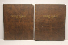 LOT OF 2 HARCO COINMASTER MORGAN DOLLARS ALBUMS - 1878 - 1889 & 1889 - 1921