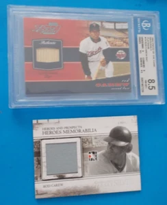 Rod Carew 2002 Playoff Piece of the Game Materials /25 Bat Relic #POG-74 BGS 8.5 - Picture 1 of 7