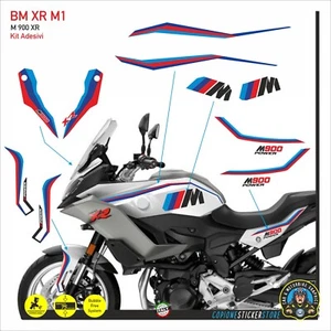 Kit Adesivi BMW F 900 XR Fianco Serbatoio Parafango Becco Anniversary POWER XRM1 - Picture 1 of 1