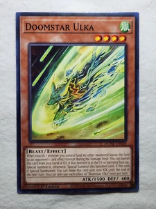 Yugioh! Doomstar Ulka DUNE-EN028 Common 1st Edition - Mint Condition - Picture 1 of 2