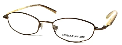 JONES NEW YORK NOS J401 1R Brown Matte Womens Eyeglasses Frame 49-18-135 - Image 1 of 4