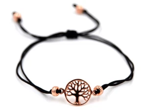 Pulsera Árbol de la Vida Celta Plata 925 Símbolo Joyería NUEVO - Imagen 1 de 1