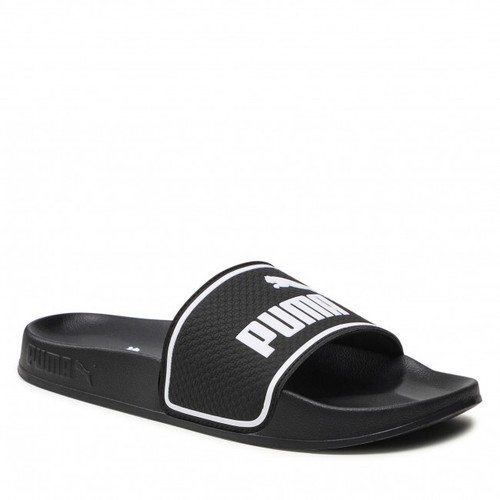 Ciabatte sandali pantofole uomo ragazzi Puma Leadcat nero piscina mare doccia