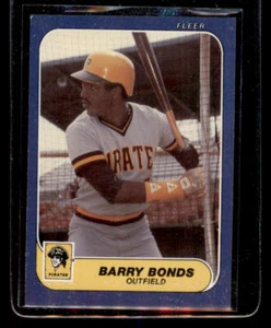 1986 Fleer Update #U14 Barry Bonds XRC (ref 227731) - Picture 1 of 2