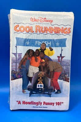 Disney Cool Runnings John Candy Jamaican Bob Sled Team Comedy Clamshell VHS - Image 1 of 4