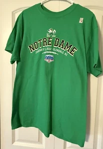 Notre Dame Football Fiesta Bowl 2022 Brandneu T-Shirt Größe L - Bild 1 von 4