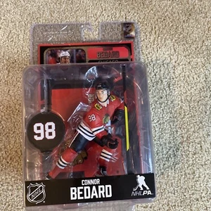Figura Connor Bedard Chicago Blackhawks Mcfarlane 2024 NHL Legacy - Imagen 1 de 6