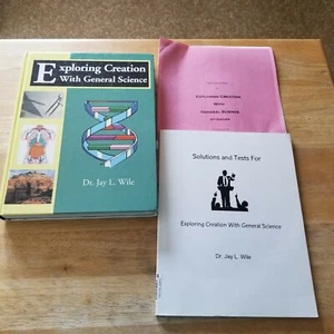 Exploring Creation w/ General Science Student Text Solutions Tests Wile 2000 - Imagen 1 de 3