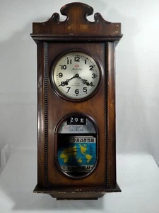 Rare Junkwang 31 Day Clock Kukje Junkwang SA Co. Wall Clock Korean FOR REPAIR - Picture 1 of 12