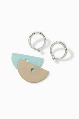 Aros frontales Stella & Dot Color Pop - PLATEADOS nuevos en caja original  Foto 1 de 4