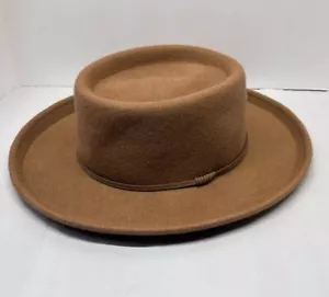 Cappello donna marrone 100% lana filo universale - Foto 1 di 4