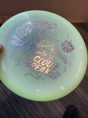 Discmania Eagle McMahon Cloud Breaker 1 -- 175g -- Lime Green / Silver Stars - Image 1 of 3