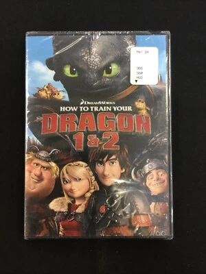 How To Train Your Dragon 1 & 2 (DVD) DreamWorks BRAND NEW FACTORY SEALED - Image 1 of 3