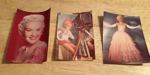 BETTY GRABLE - Lote de 3 - Pequeñas fotos brillantes a color - Imagen 1 de 5