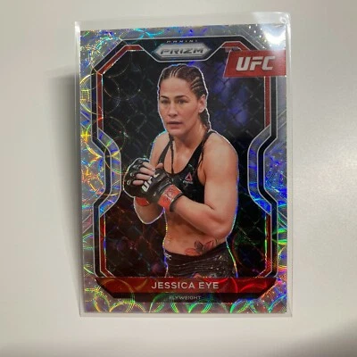 Jessica Eye 2021 Panini Prizm UFC Premium Box Set Scope Prizm Card 98/99 #64 - Image 1 of 4