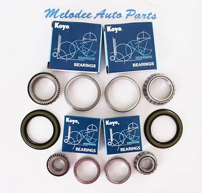 2 x Cojinete de rueda interior y exterior delantero japonés KOYO con sello para MAZDA RX-7 86-91 Foto 1 de 4