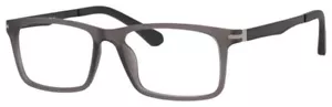 ESQUIRE EQ1504 OCCHIALI DA VISTA UOMO TR-90 53-17-145 GRIGIO OPACO FUMO CON CUSTODIA MORBIDA - Foto 1 di 1