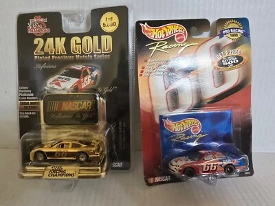 1999 Darrell Waltrip #66 K-Mart Set of 2--Hot Wheels & Racing Champions-1:64 - Image 1 of 4