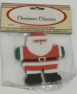 Vintage, Christmas Classics Weihnachtsdeko Papier Weihnachtsmann, Neu, - Bild 1 von 6