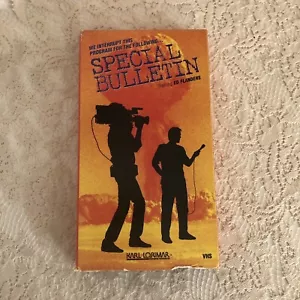 We Interrupt This Program for the Following...SPECIAL BULLETIN VHS 1983 - Picture 1 of 3