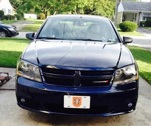 White LED Halo Fog Lamps Driving Light Kit for 2011 2012 2013 2014 Dodge Avenger - Picture 1 of 5