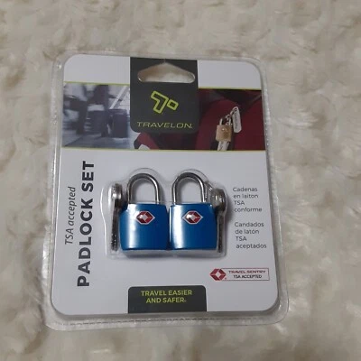 Juego de 2 candados Travelon TSA aceptado 2 cerraduras 4 llaves nuevo en paquete nuevo con etiquetas  Foto 1 de 2