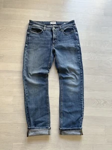 CAMBIO Paris Gr. 40 blau stonewashed Strassakzente Tasche wide leg - Bild 1 von 16