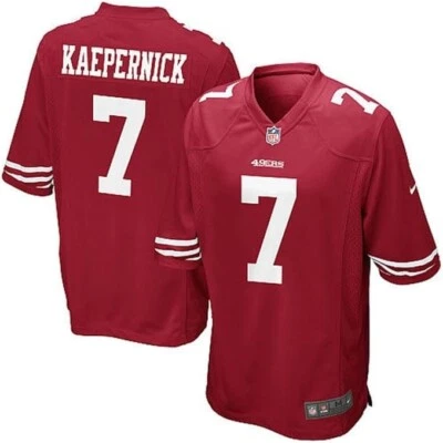 Camiseta deportiva Nike juvenil grande (14-16) Colin Kaepernick San Francisco 49ers - roja Foto 1 de 2