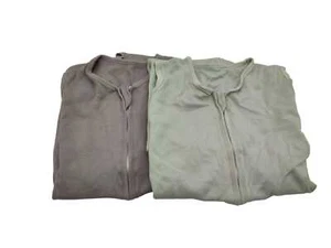 Looxii 2er-Set 100 % Baumwolle Sommerschlafsack für Babys 85 cm Neugeborene 12-1 - Bild 1 von 5