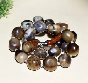 Zertifiziert 100 % natürliche chinesische Hetian Jade Anhänger Halsketten 和田玉原石项链 - Bild 1 von 11