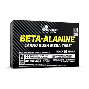 Olimp Beta Alanine Carno Rush Mega Tabs | Improve Muscle Functionality | 80 Tabs - Picture 1 of 1
