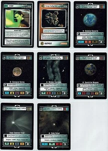 STAR TREK CCG STARTER DECK II, SET OF 8 LIMITED CARDS 1998 - Bild 1 von 1