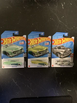 Hot Wheels 2024 Merc - Lote de 3 Drag Merc Herohata Merc Foto 1 de 3