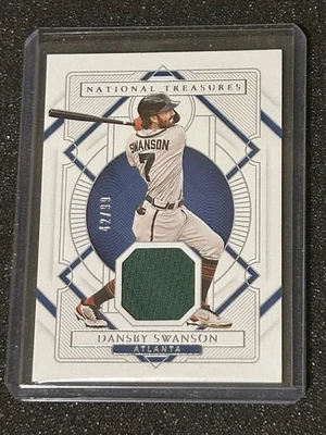 Panini National Treasures 2021 - Dansby Swanson #68/99 (MEM) Foto 1 de 2