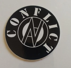 conflict - the band - nagelneu - Vintage Sticker - Bild 1 von 1